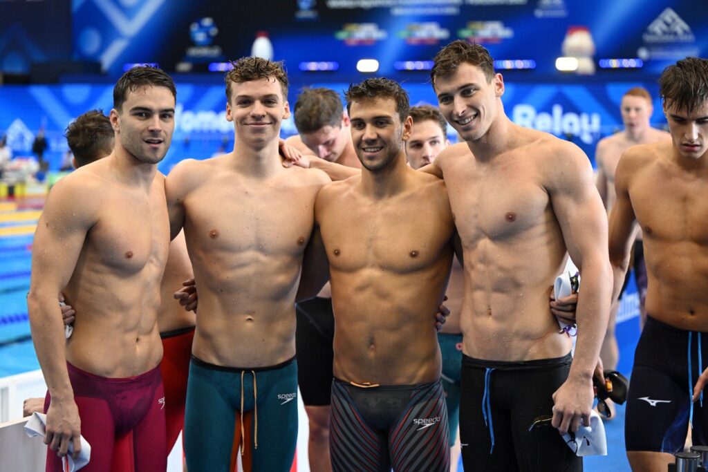 léon marchand mondiaux de natation