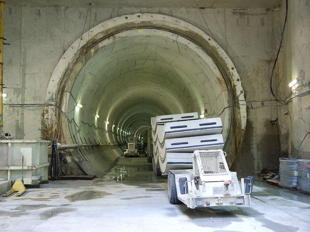 tunnel métro