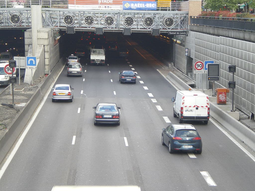 tunnel Landy A1 travaux