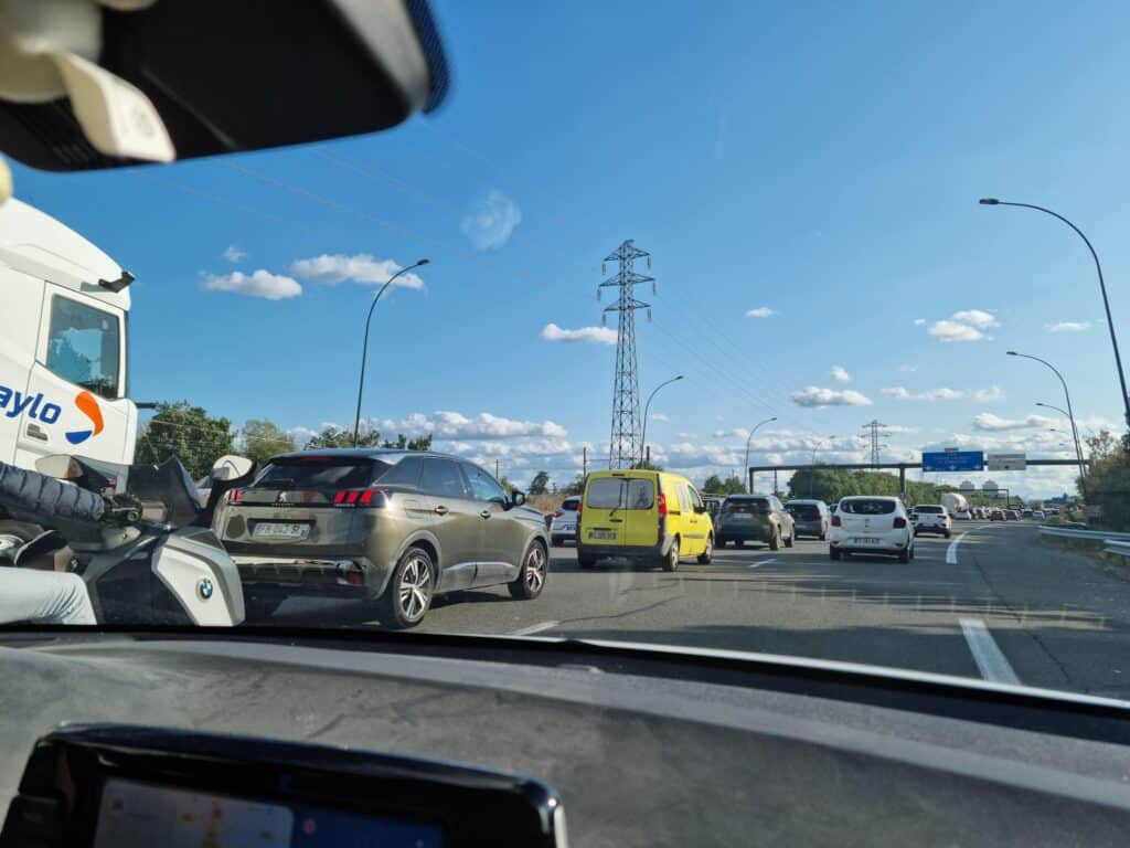 Bouchons Toulouse périphérique