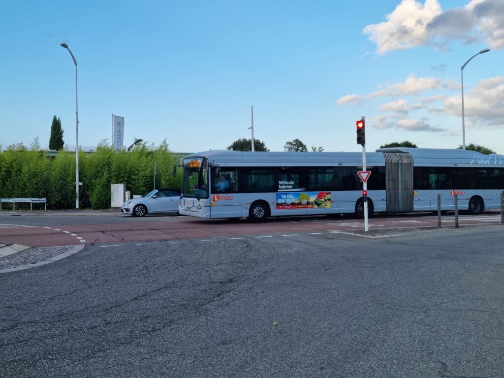 Toulouse itinéraire Linéo 7