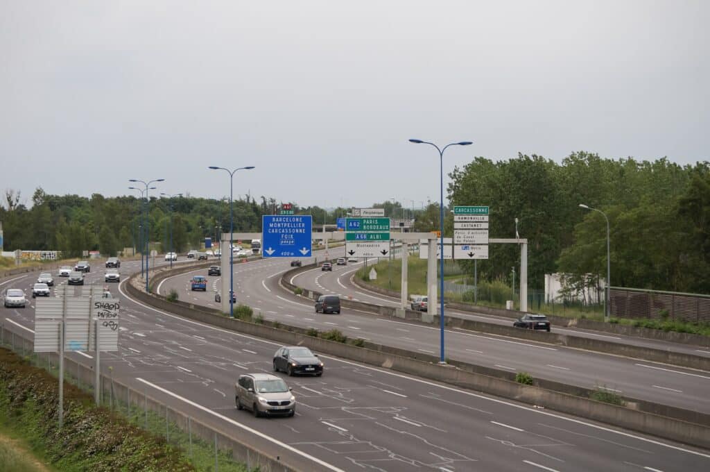 Circulation bouchons Ouest Toulouse