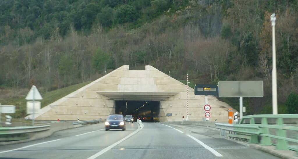 Tunnel Foix travaux