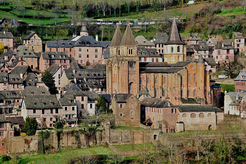 beaux villages Conques Aveyron