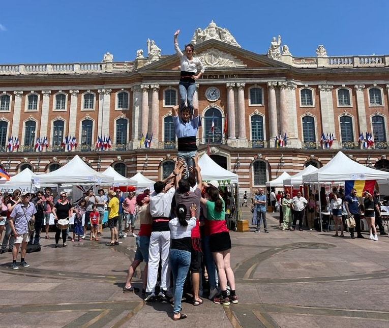 Castellers tours humaines Toulouse