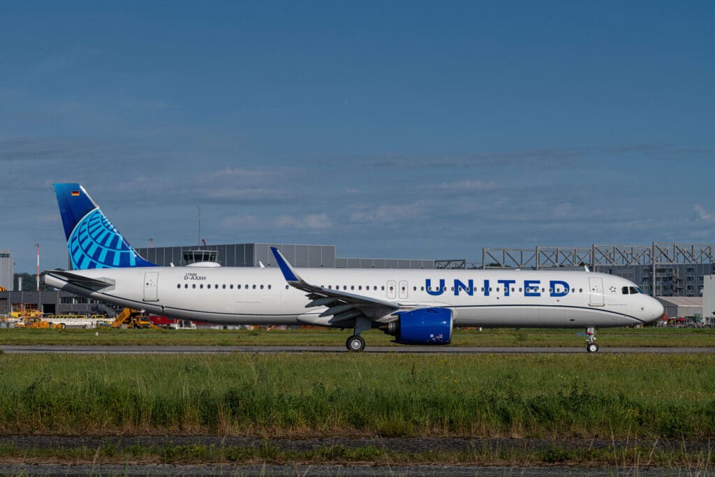 Airbus A321neo United Airlines