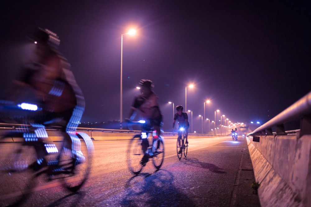 balade nocturne vélo Toulouse