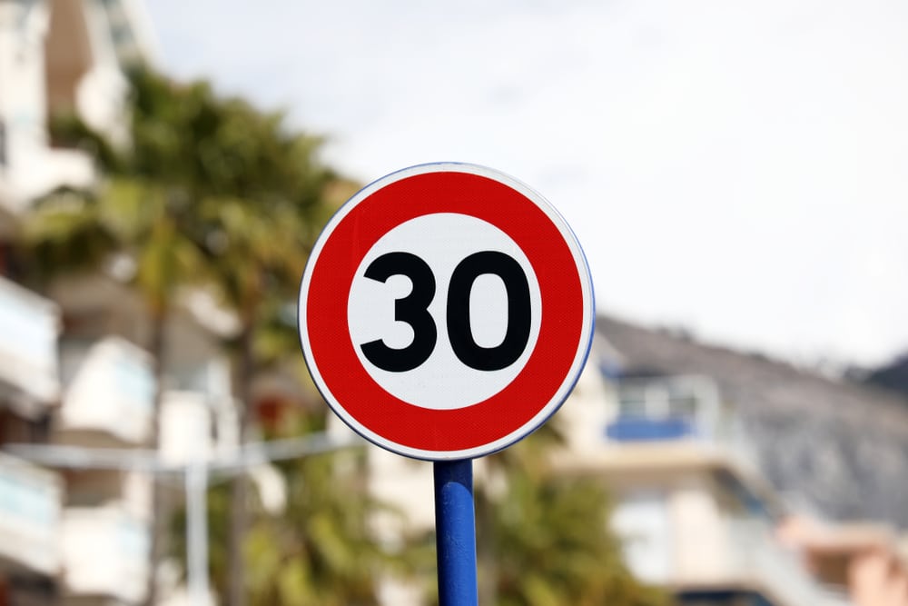 Garches vitesse 30 km/h
