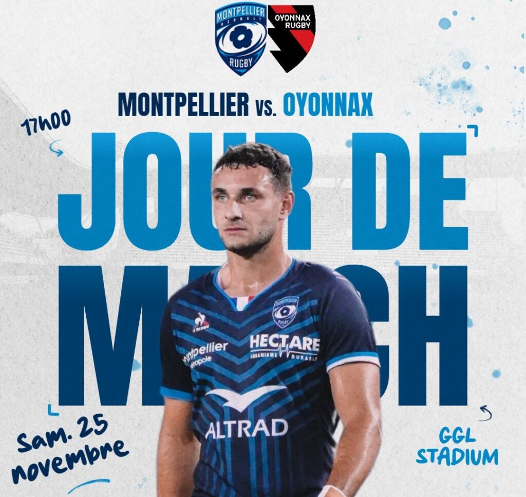 Top 14 Montpellier Oyonnax