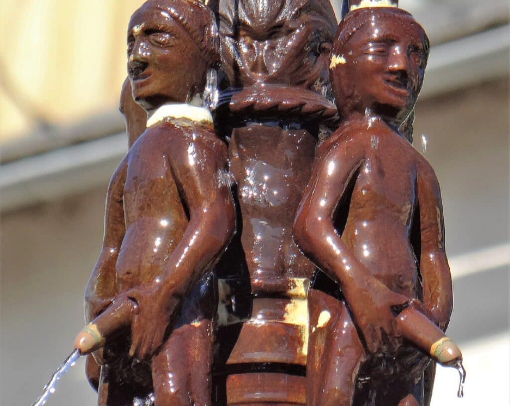 Fontaine des pisseurs Lacaune