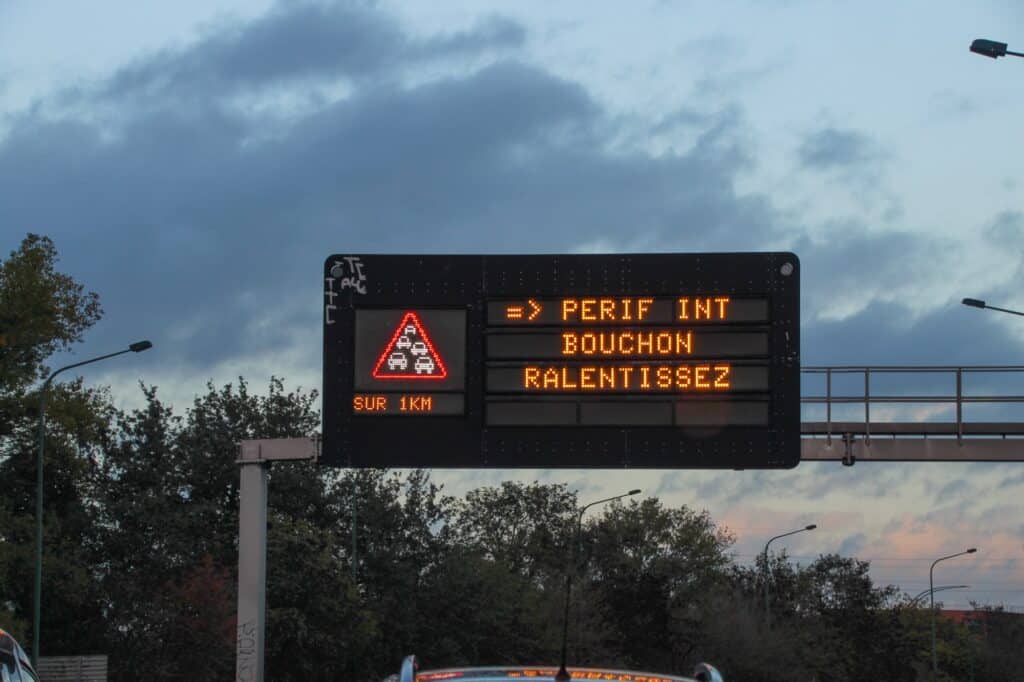 Embouteillages Toulouse trafic