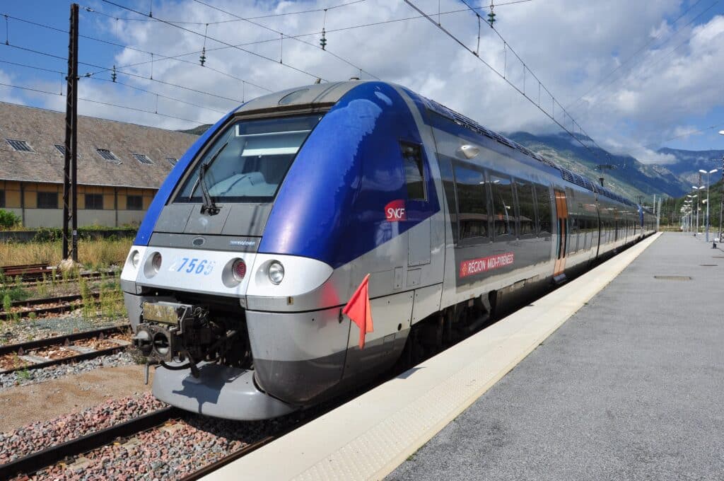 Béziers Bédarieux trafic SNCF