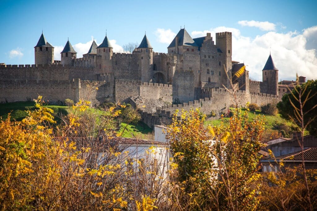 château remparts Carcassonne fête musique
