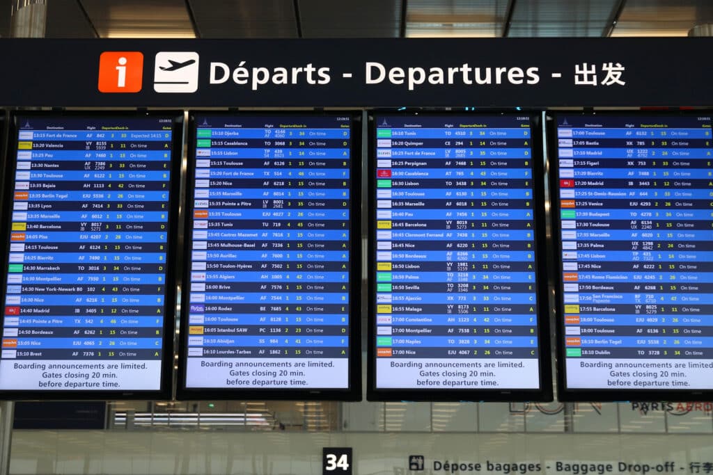 grève aéroport Orly