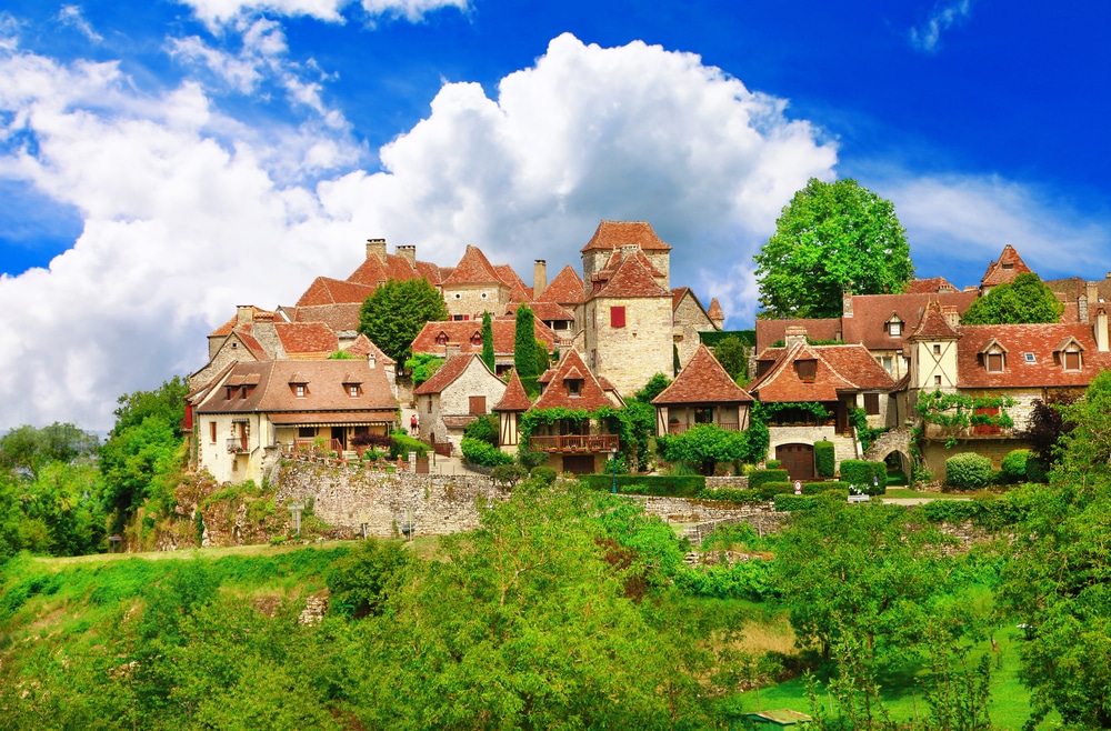 beaux villages loubressac lot