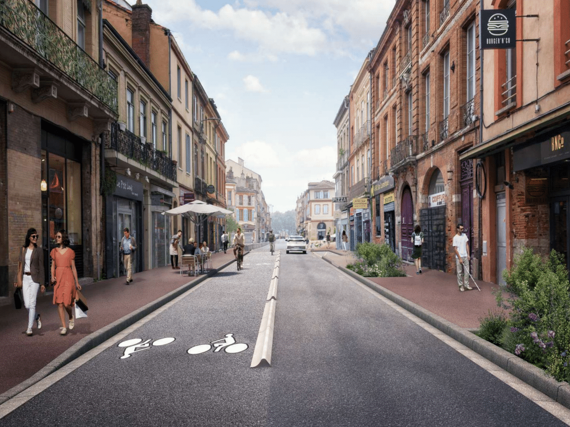 Cyclable sales toulouse centre