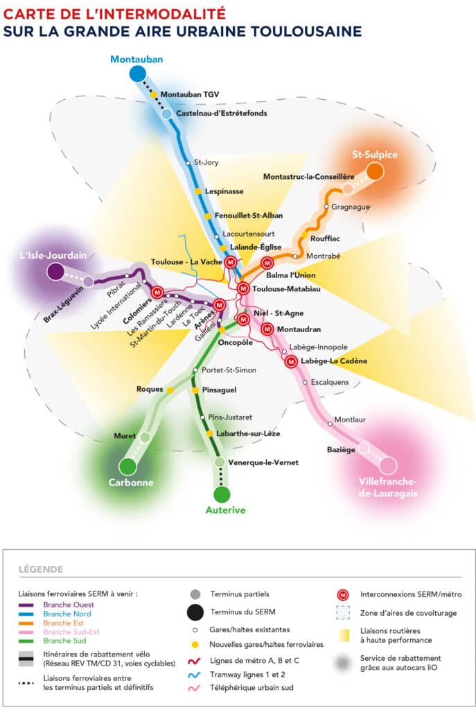 Carte intermodalité SERM