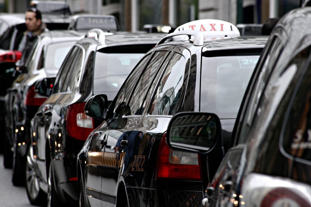 manifestation taxis Montpellier trafic