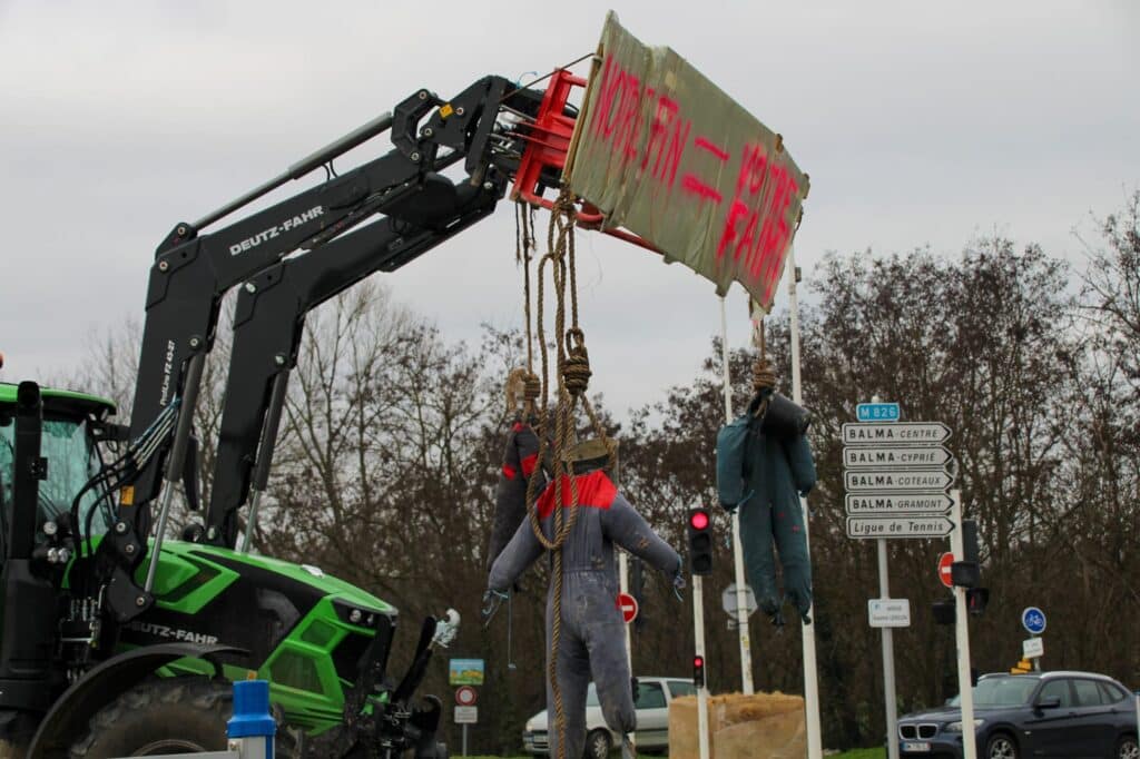 colère agriculteurs routes Occitanie