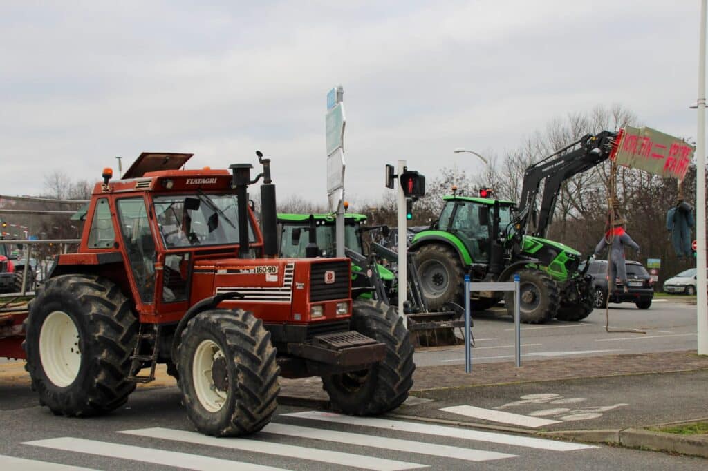 agriculteurs routes