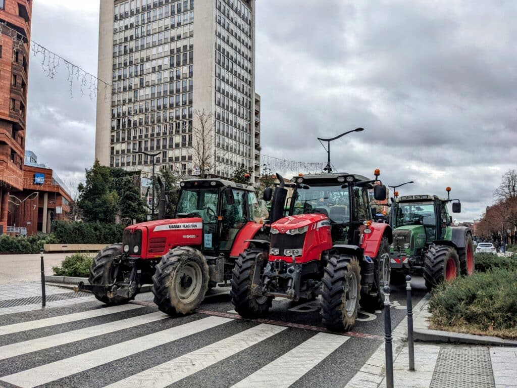 manifestation agriculteurs toulouse