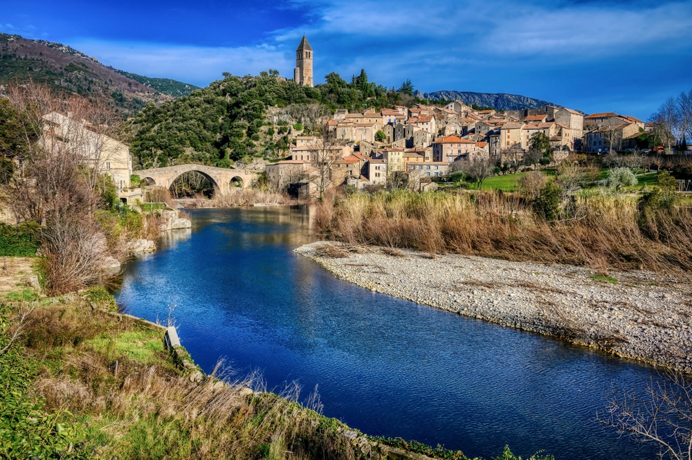 beau village Olargues Hérault