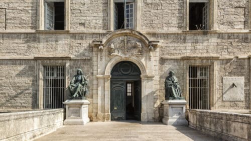L'un des monuments iconiques de Montpellier, la Faculté de Médecine.