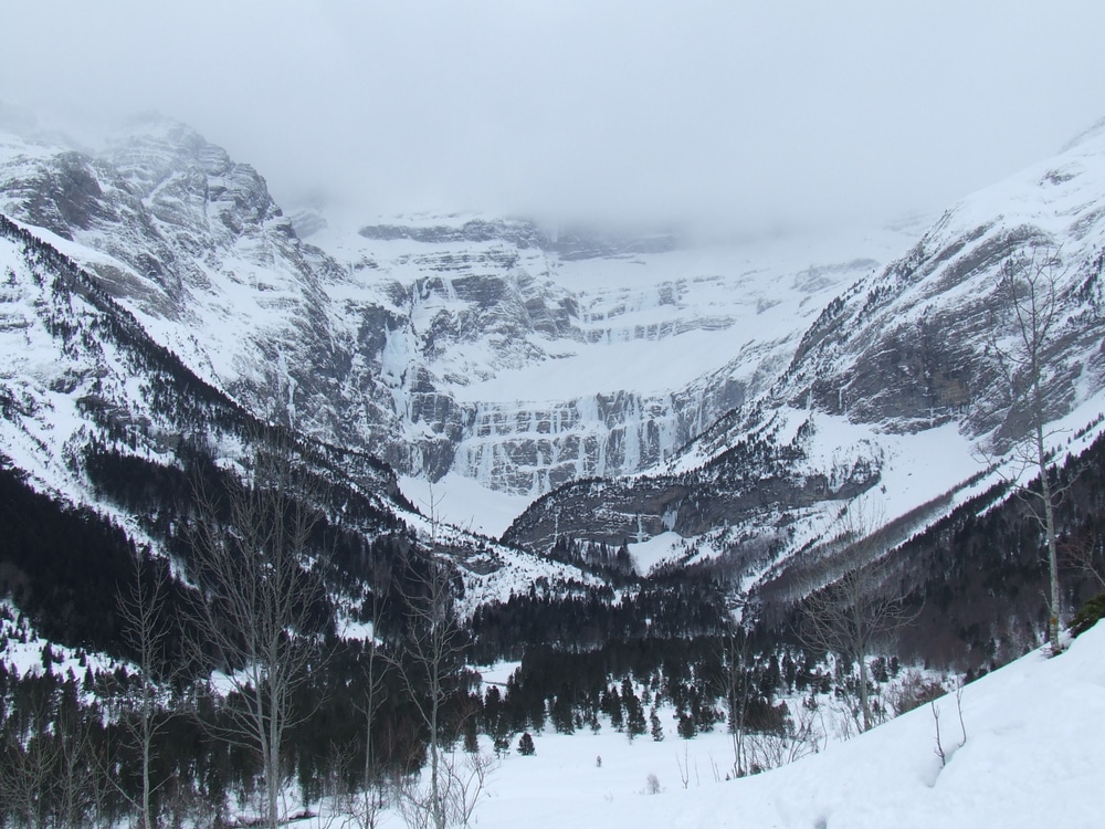 cirque gavarnie cascades gelées