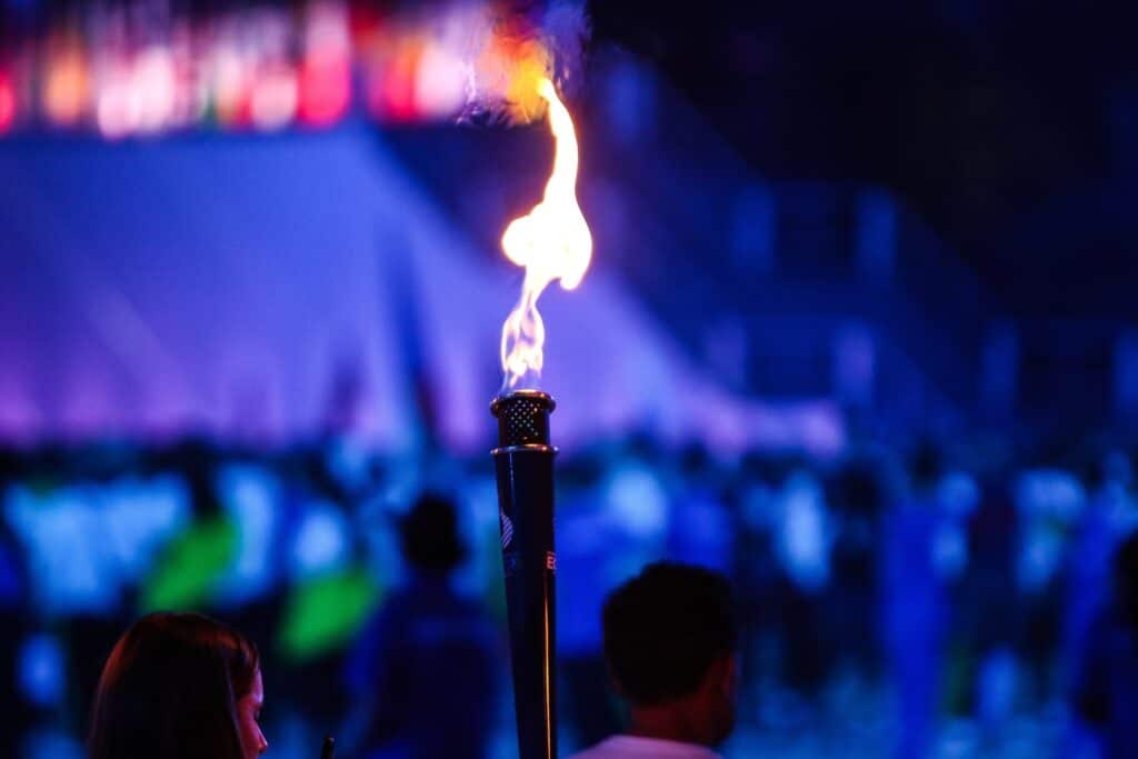 parcours flamme olympique Montpellier