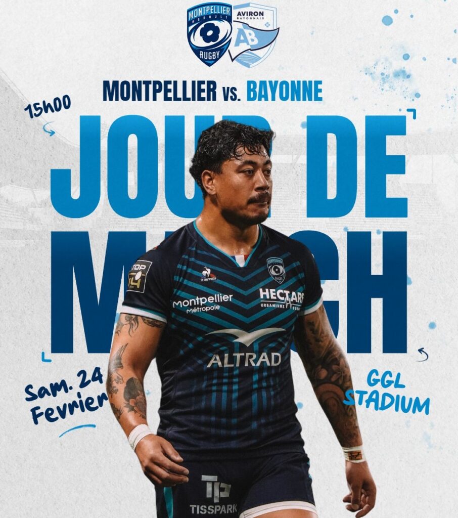 Top 14 Montpellier Bayonne