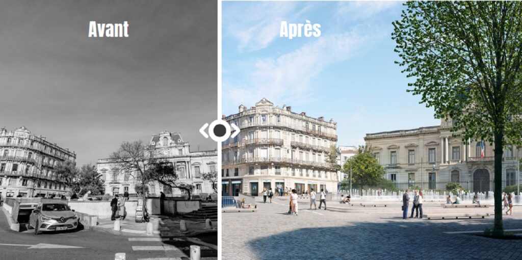 Place Martyrs Montpellier