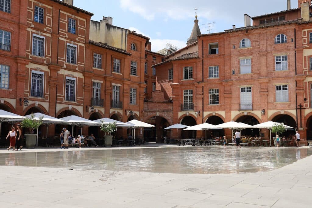 travaux Place Nationale Montauban