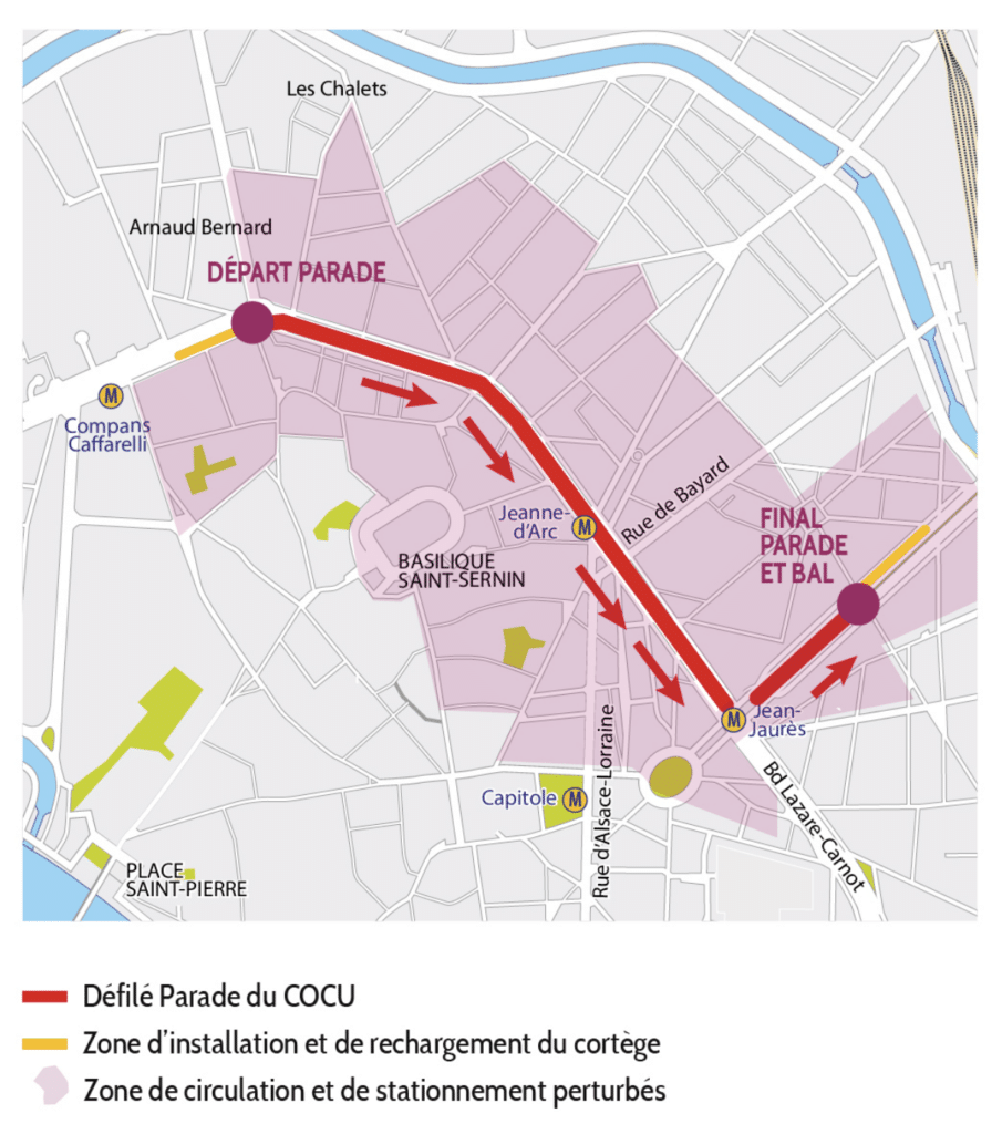 Carnaval Toulouse perturbations