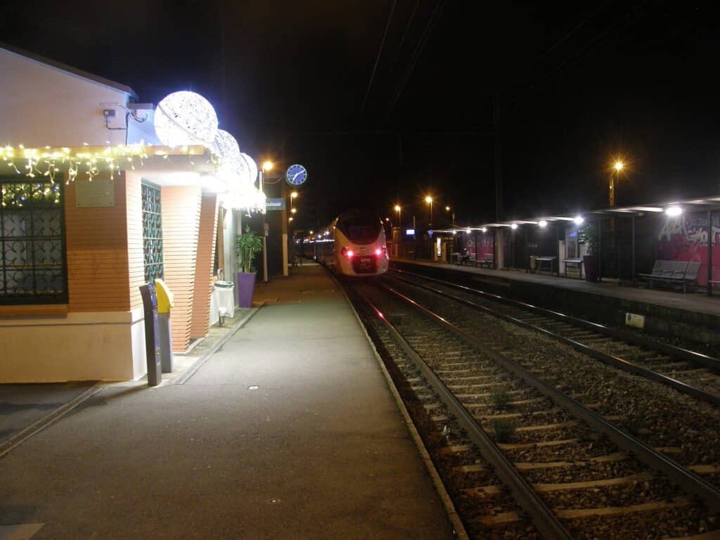 Toulouse travaux gare Saint-Agne