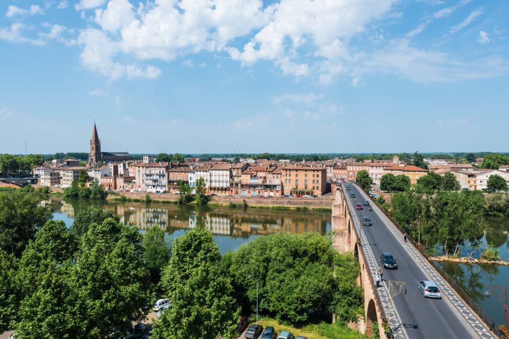 Montauban Toulouse Montpellier villes