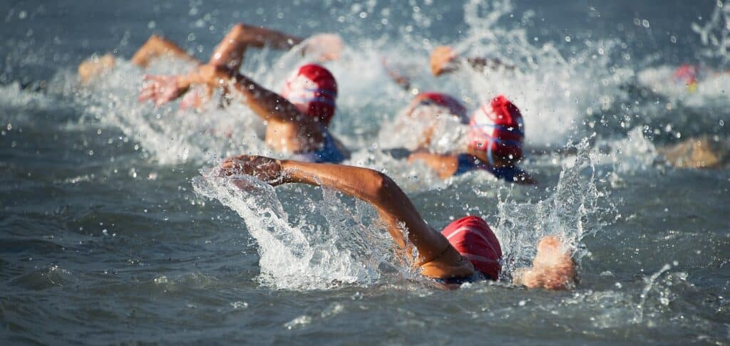 triathlon natation JO 2024 Toulouse