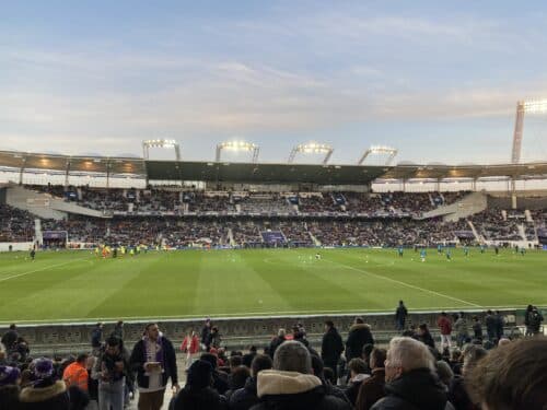 Le Stadium de Toulouse, antre du TFC. Image d'archive 1 mars 2023 © Samuel Wagon