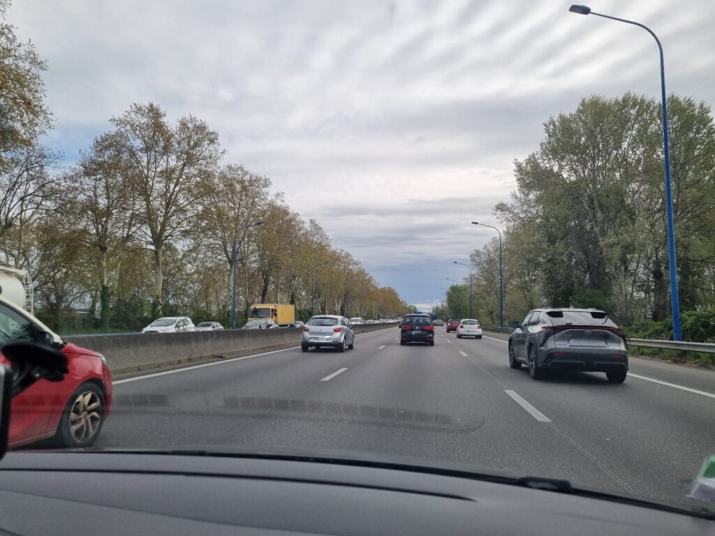 trafic toulouse lundi