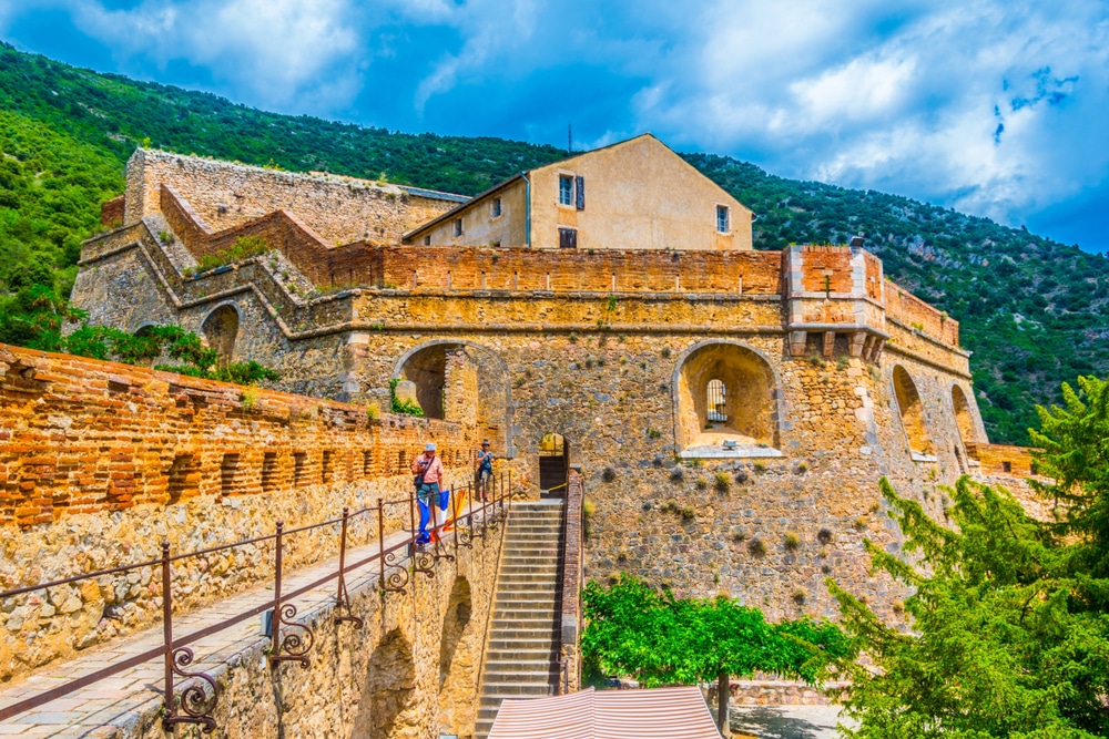 beau village Villefranche-de-Conflent Pyrénées-Orientales