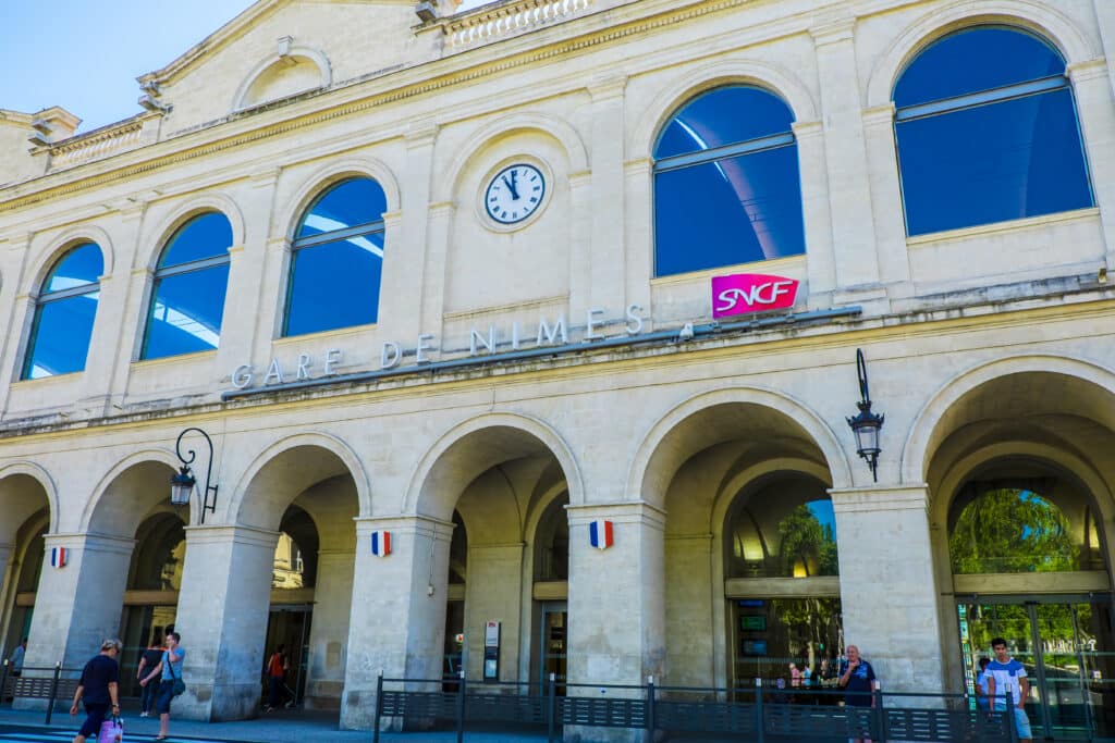 Gare Nîmes record 