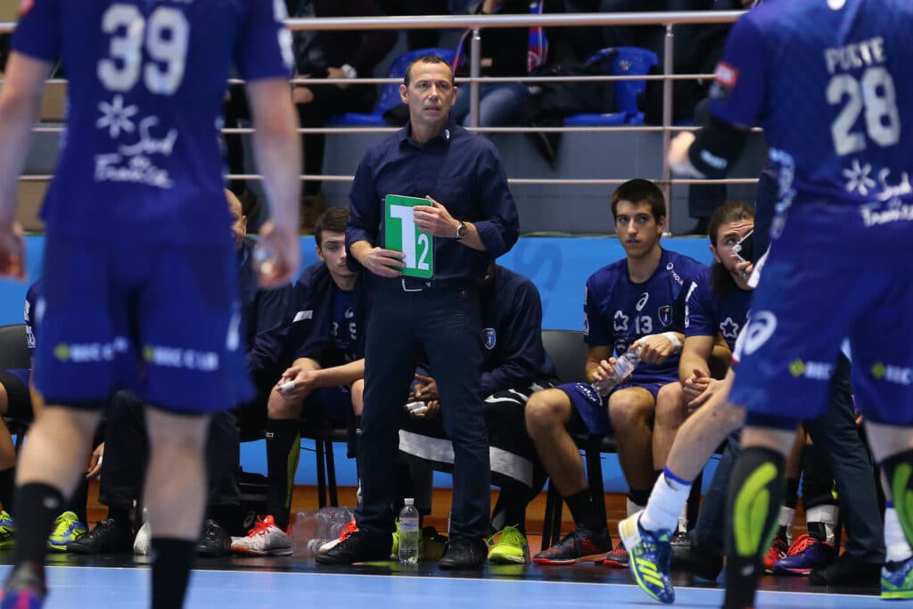 Patrice Canayer coach du Montpellier Handball 