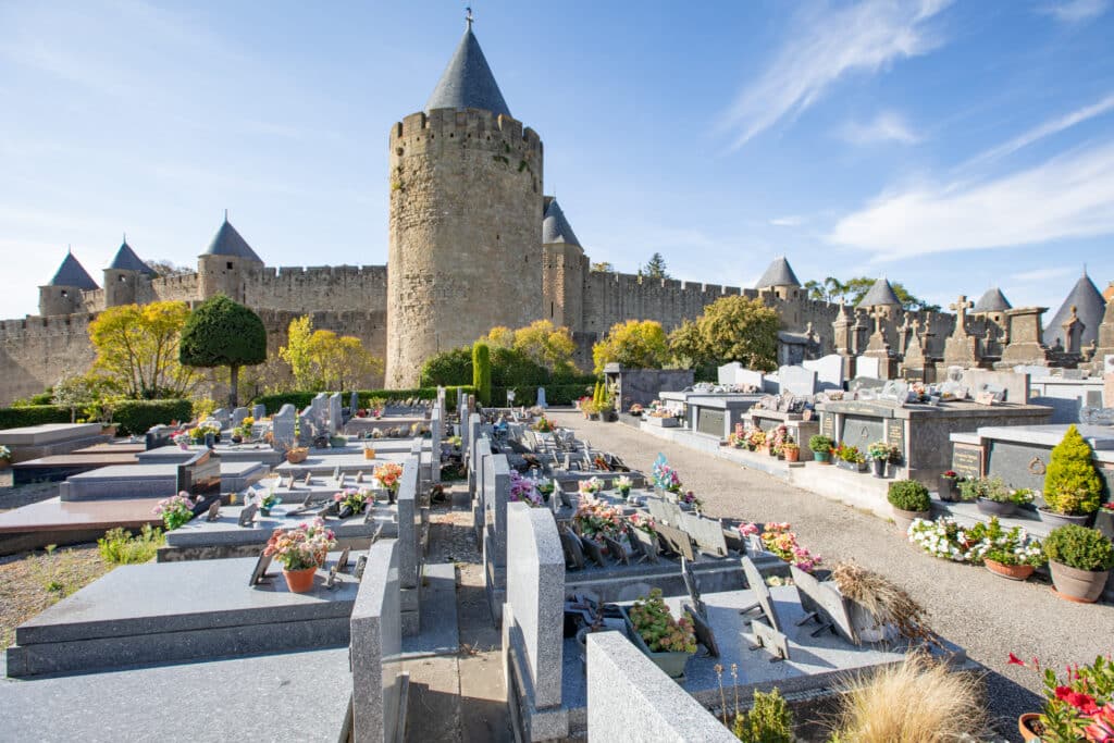 curiosités cimetières Carcassonne