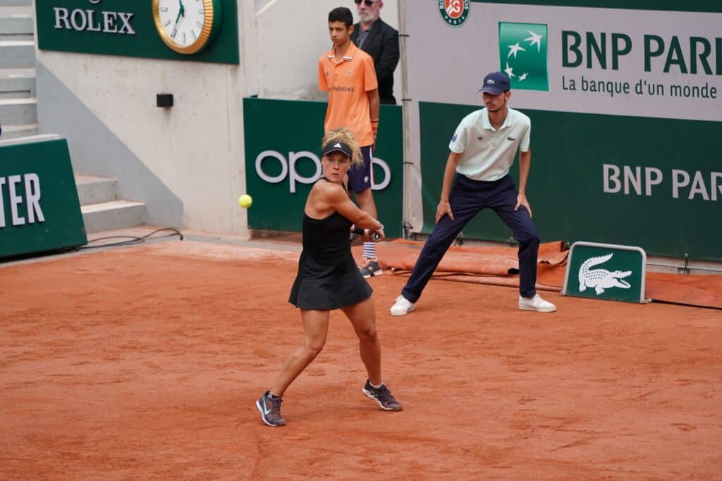 Leolia Jeanjean Roland Garros 2022