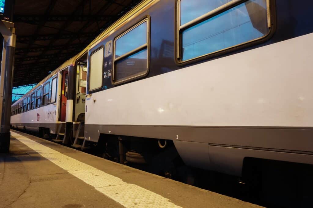 Travaux ligne Aubrac train