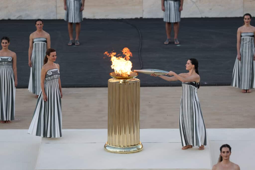 passage flamme olympique Montpellier
