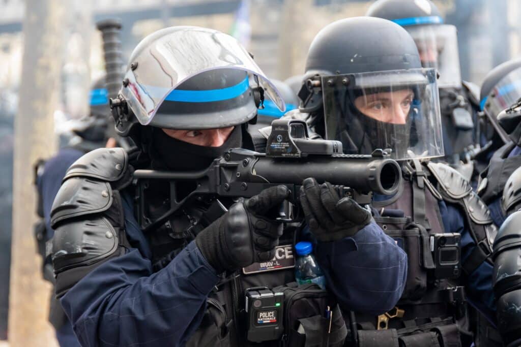Toulouse police municipale LBD