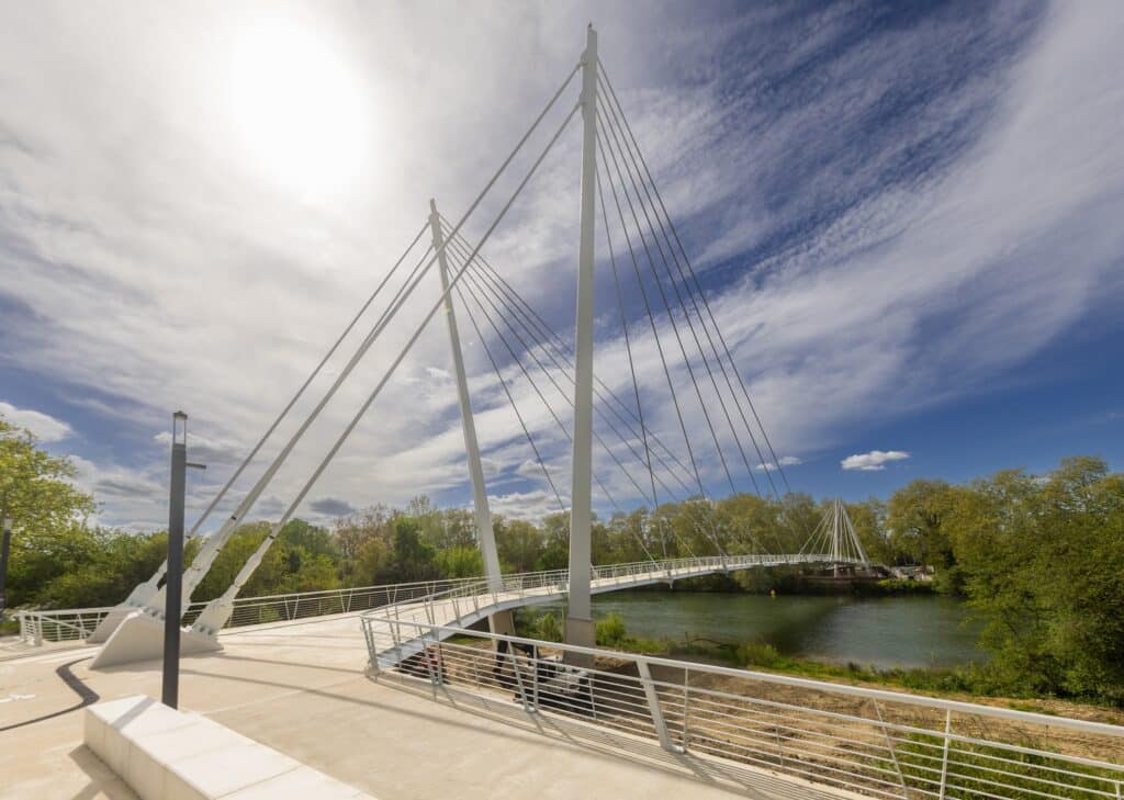 Toulouse île Ramier passerelles