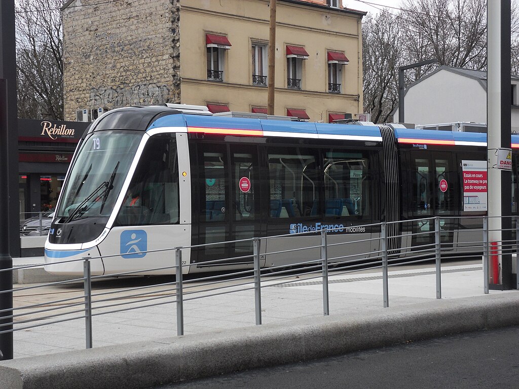 tramway T9 Val-de-Marne