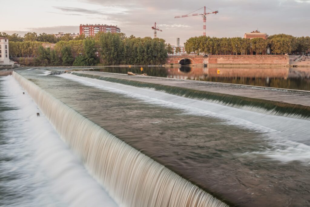 Chaussée Bazacle Travaux Garonne