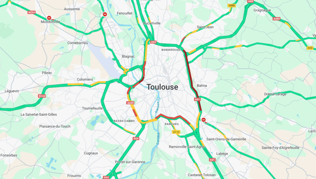 rocade toulouse